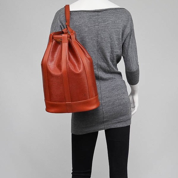 Louis Vuitton | Bags | Auth Louis Vuitton Randonnee Epi Leather Backpack |  Poshmark